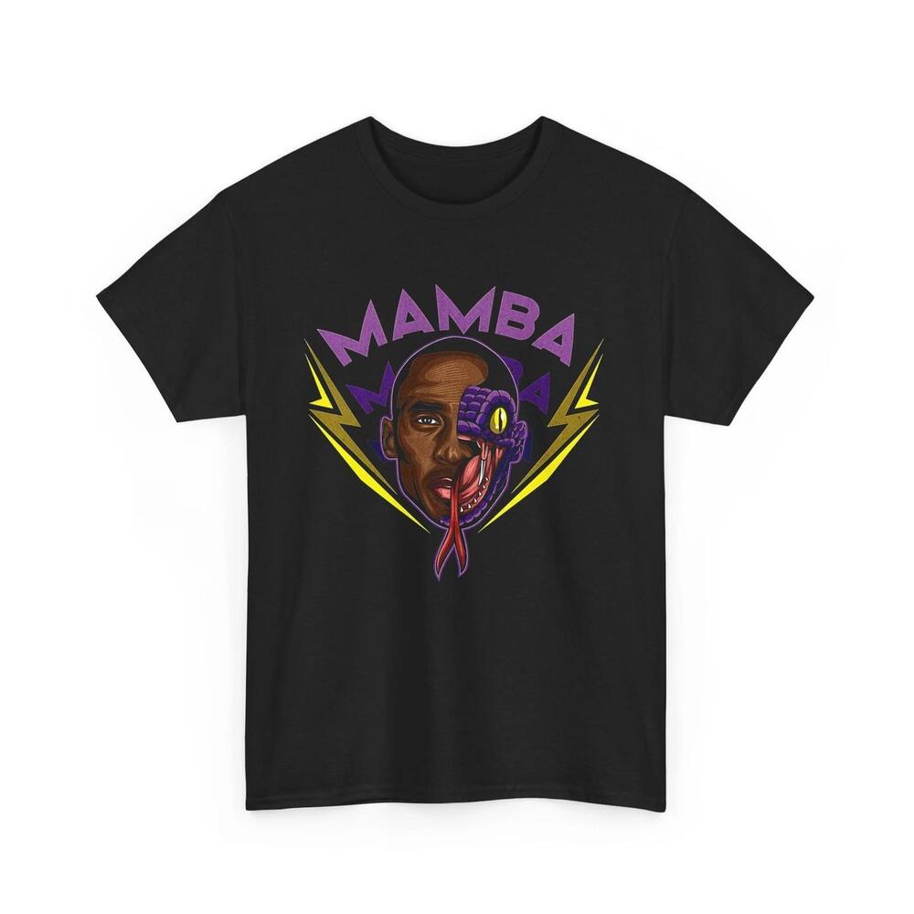 Kobe Bryant Mamba Half-Face Graphic Tee